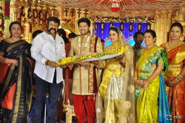 Music Director Koti Son Rajeev Wedding Reception Photos